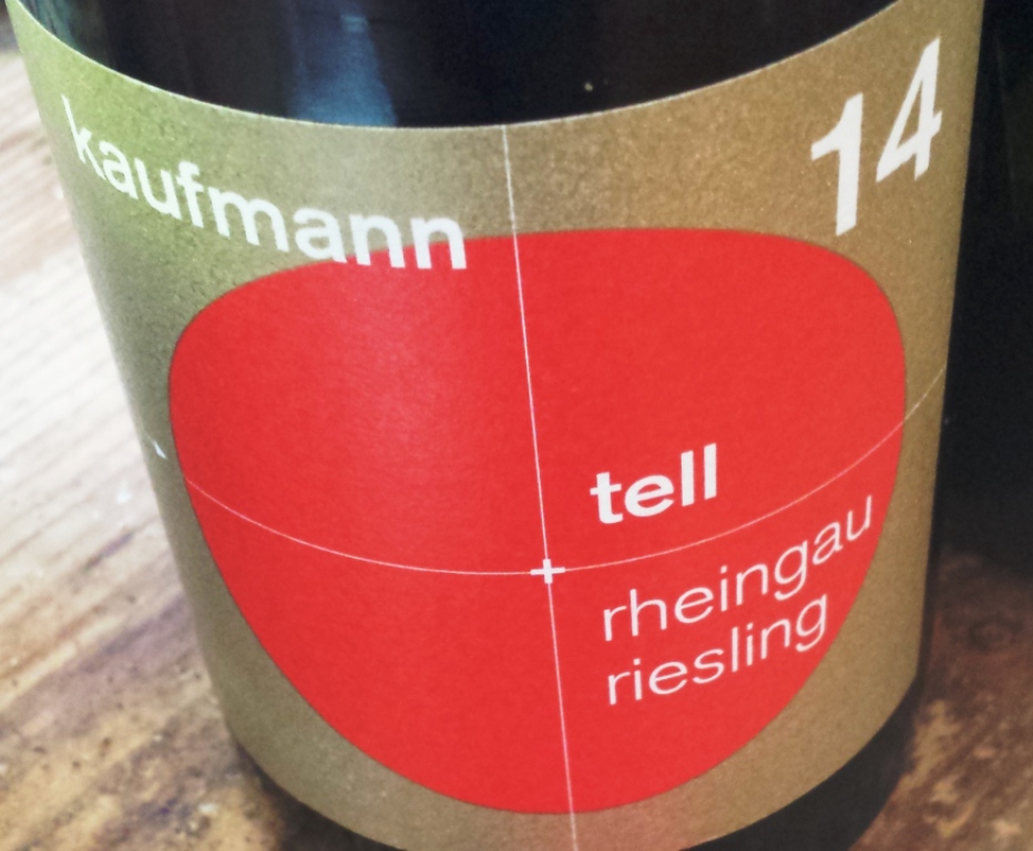 Marios Weintipp: 2014 Kaufmann tell Riesling